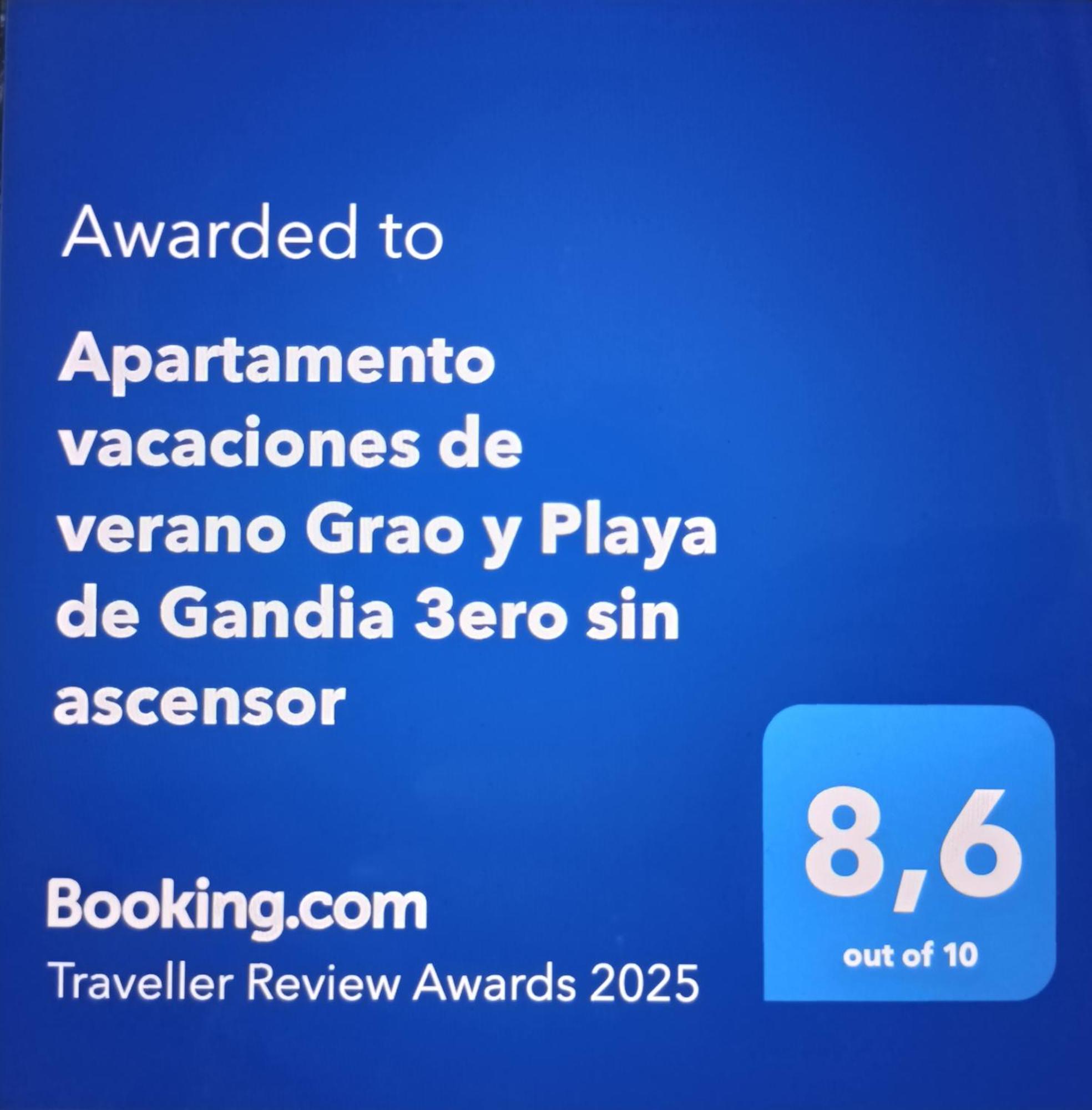 Daoiz, Vivienda Vacacional Para Familias Y Mayores De 25 Anos En El Grao De Gandia 3Ro Sin Ascensor Playa de Gandia 외부 사진